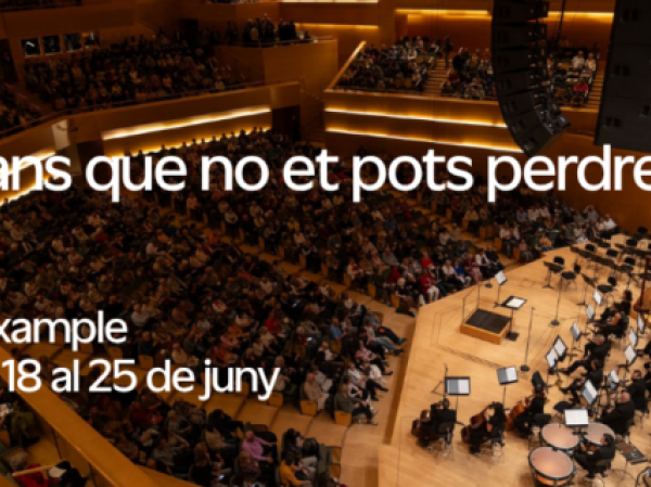 Què fer a l'Eixample aquesta setmana? Què fer a l'Eixample aquesta setmana?